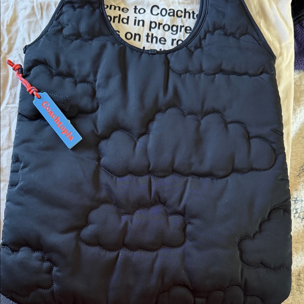 Coachtopia Loop Flat Tote with Cloud Quilting - Picture 4 of 7